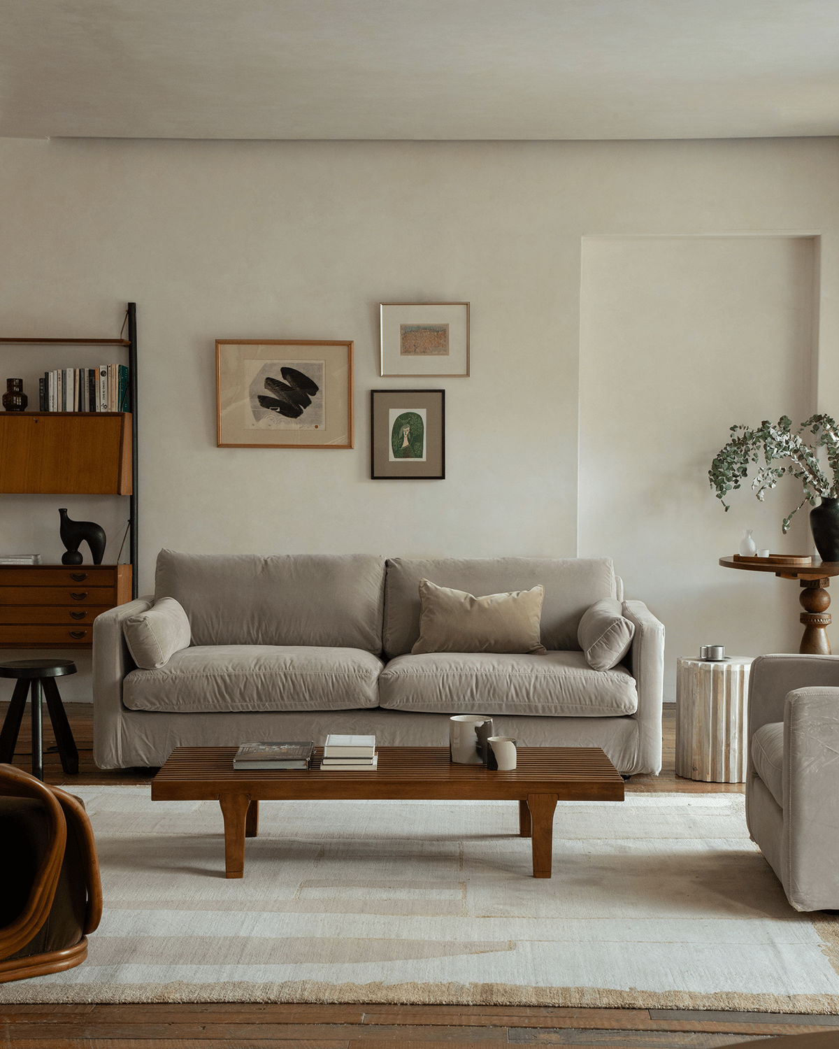 Fauteuil Sofia en velours