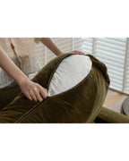 Fauteuil Sofia en velours