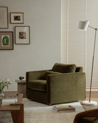 Fauteuil Sofia en velours