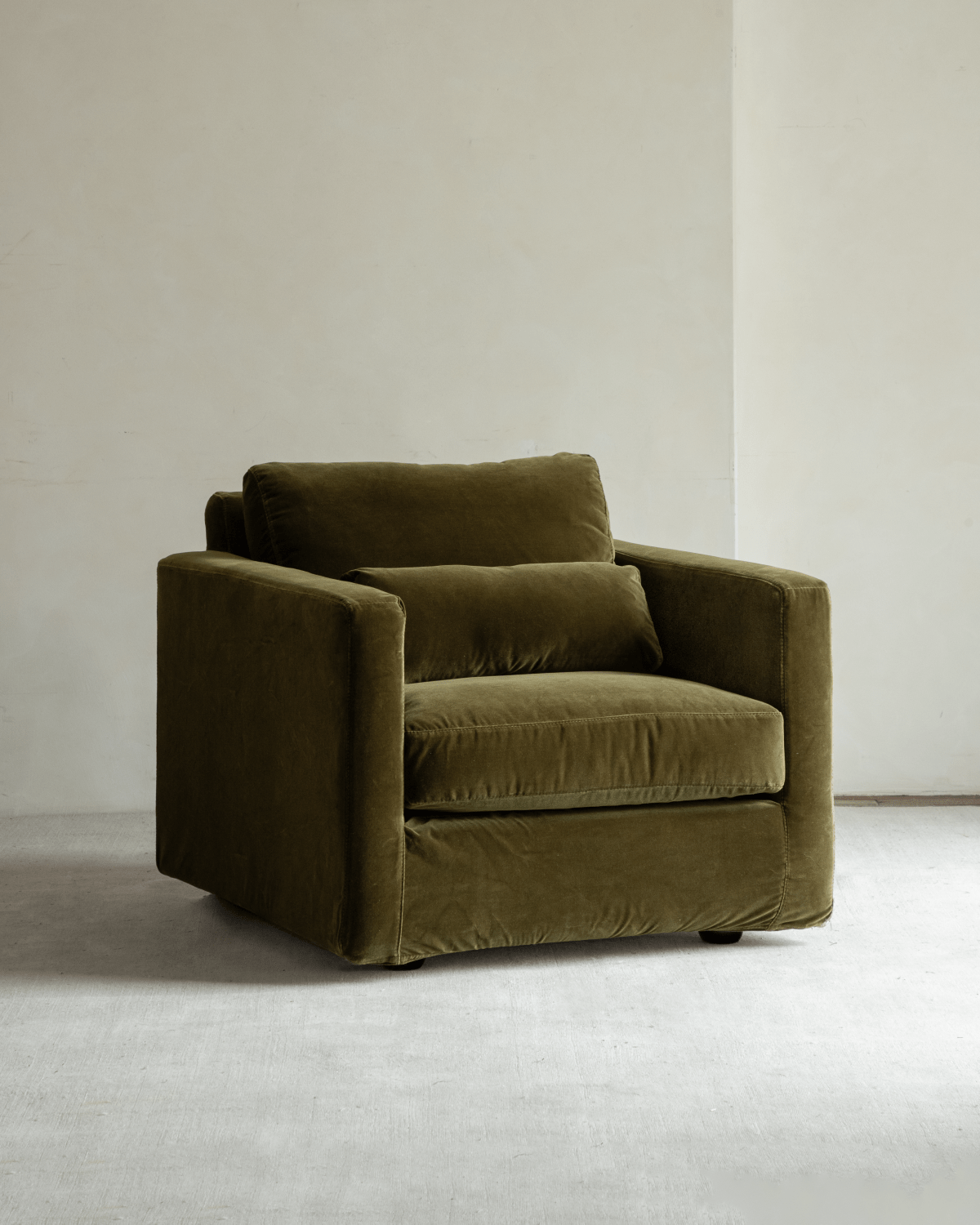 Fauteuil Sofia en velours