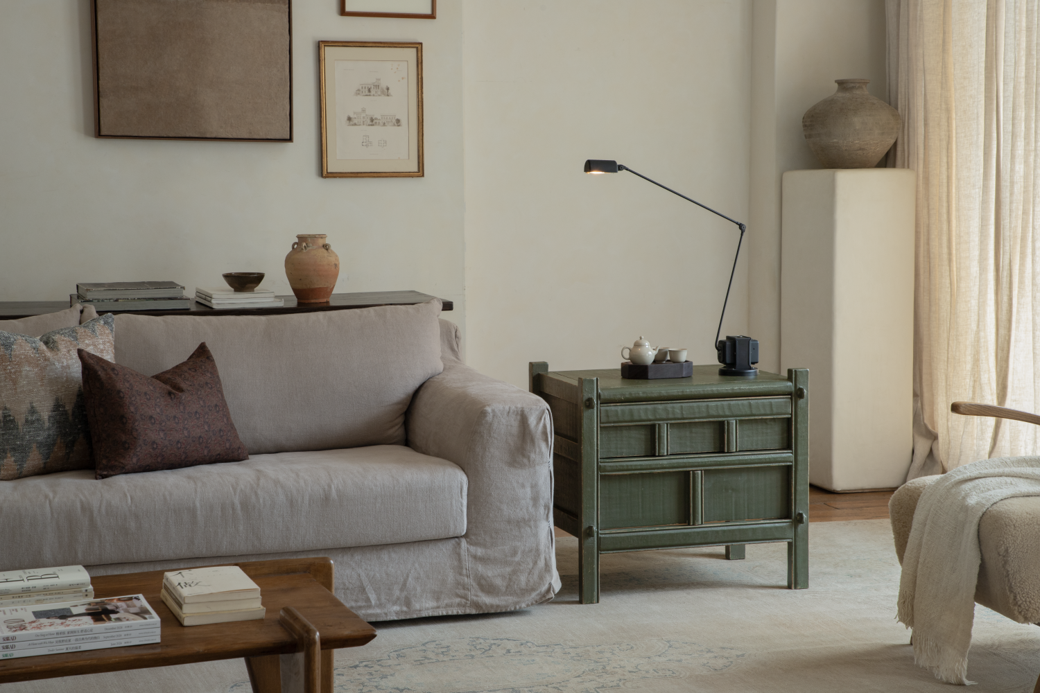 Table de nuit Trésor