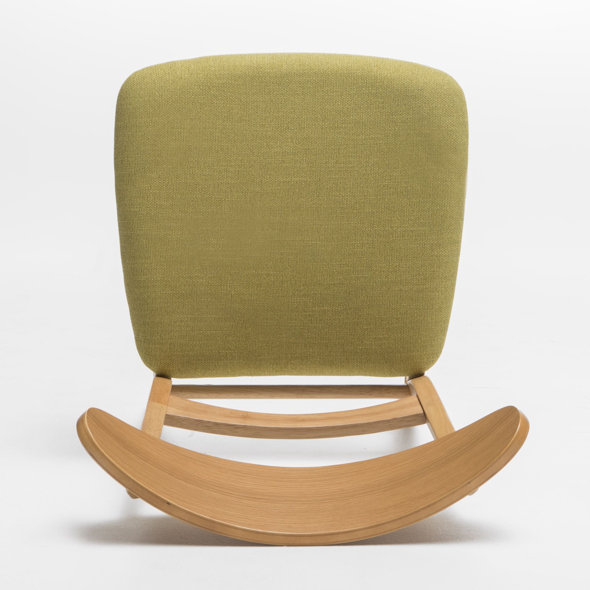 Chaise de salle à manger Abrielle en bois d'hévéa rembourrée de style milieu de siècle (lot de 2) par Christopher Knight Home