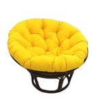 Chaise Papasan Bali en rotin de 42 pouces avec coussin en sergé
