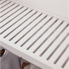 Système de placard en bois massif John Louis Home blanc