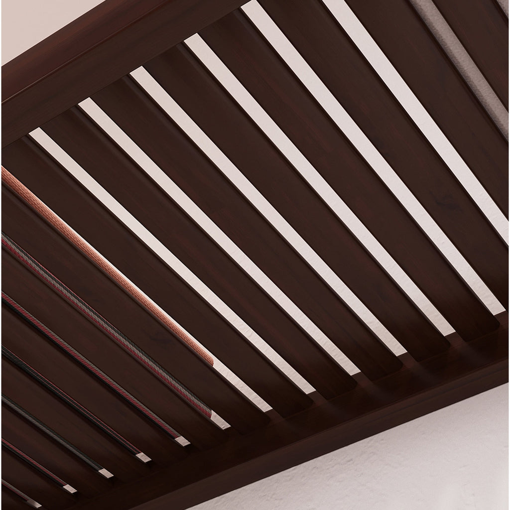 Système de placard intégré Simplicity en bois massif de John Louis Home, expresso