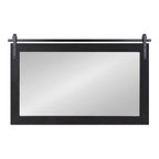 Miroir mural rectangulaire rustique Kate et Laurel Cates