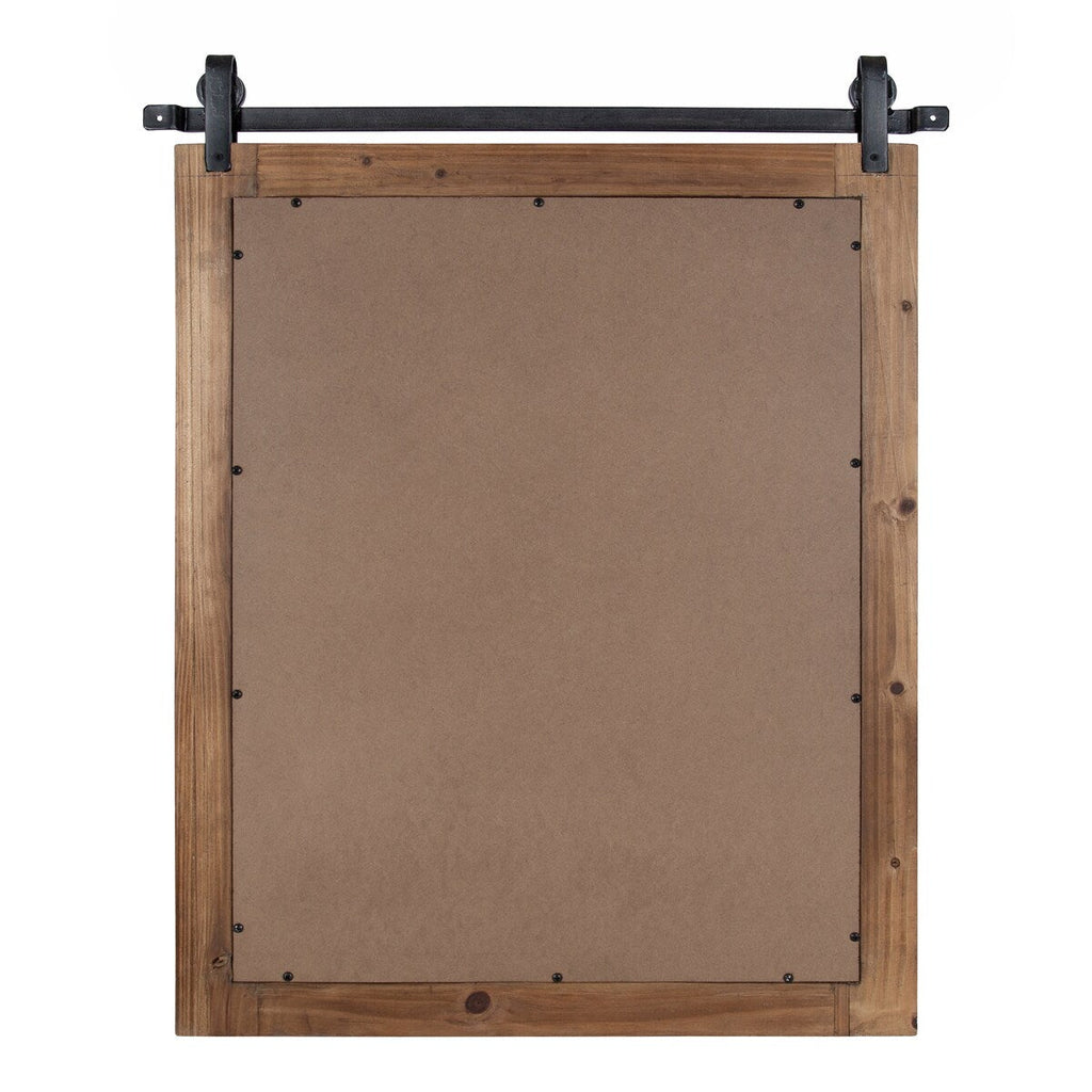 Miroir mural rectangulaire rustique Kate et Laurel Cates