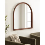Miroir mural en bois Arch de Kate et Laurel Hatherleigh