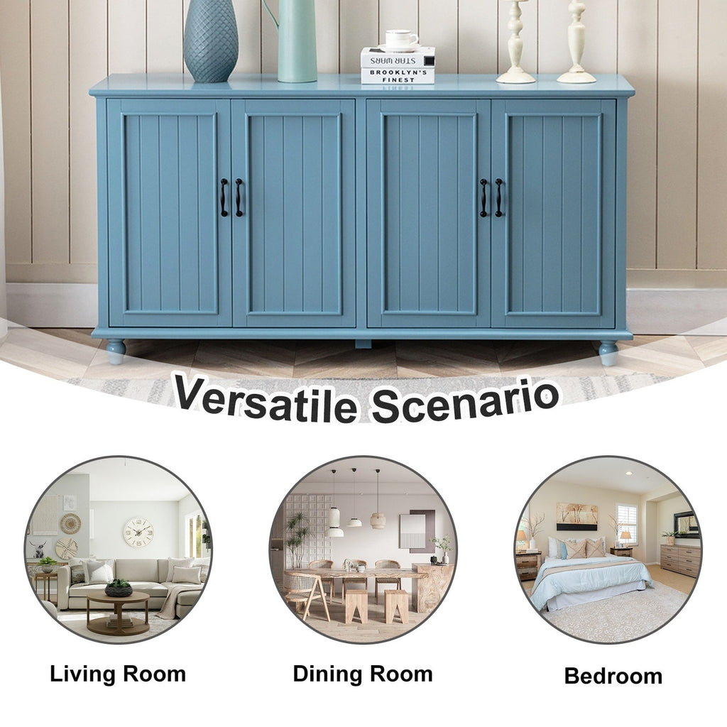 Buffet de cuisine, meuble bar à café, meuble de rangement d'appoint