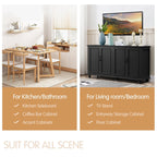 Buffet de cuisine, meuble bar à café, meuble de rangement d'appoint