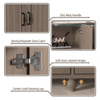 Buffet de cuisine, meuble bar à café, meuble de rangement d'appoint