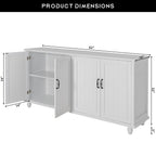 Buffet de cuisine, meuble bar à café, meuble de rangement d'appoint