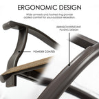 Ensemble de tabourets/chaises de bar pivotants hauts Kozyard Isabella