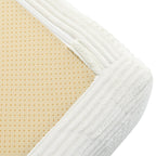 Canapé-lit modulaire en L en tissu velours côtelé