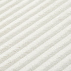 Canapé-lit modulaire en L en tissu velours côtelé