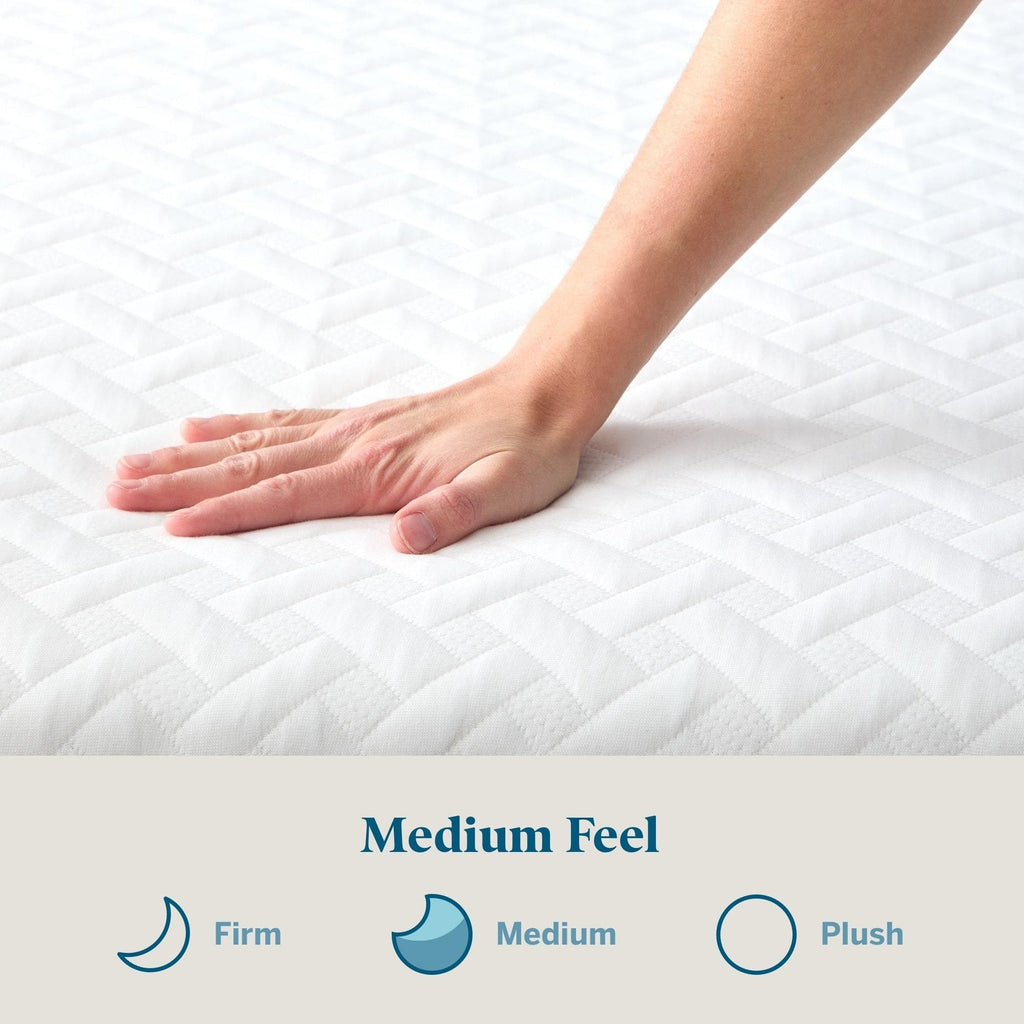 Matelas hybride Lucid 12 pouces en gel et aloe vera