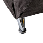 Fauteuil de massage inclinable en lin Intérieur avec télécommande, fauteuil de massage électrique ergonomique, 5 modes