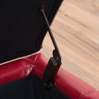 Banc de rangement en similicuir Lucinda par Christopher Knight Home - 51,25 L x 17,50 l x 16,25 H