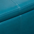 Banc de rangement en similicuir Lucinda par Christopher Knight Home - 51,25 L x 17,50 l x 16,25 H