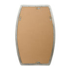 Miroir mural oblong en métal MacLuu