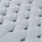 Pouf rembourré touffeté en bois massif Madision Park Chase en forme de planche de surf