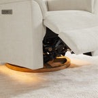 Fauteuil inclinable pivotant électrique Maire pour chambre d'enfant avec veilleuse