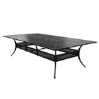 Ensemble de salle à manger Manasquan 13 pièces en aluminium bronze par Havenside Home