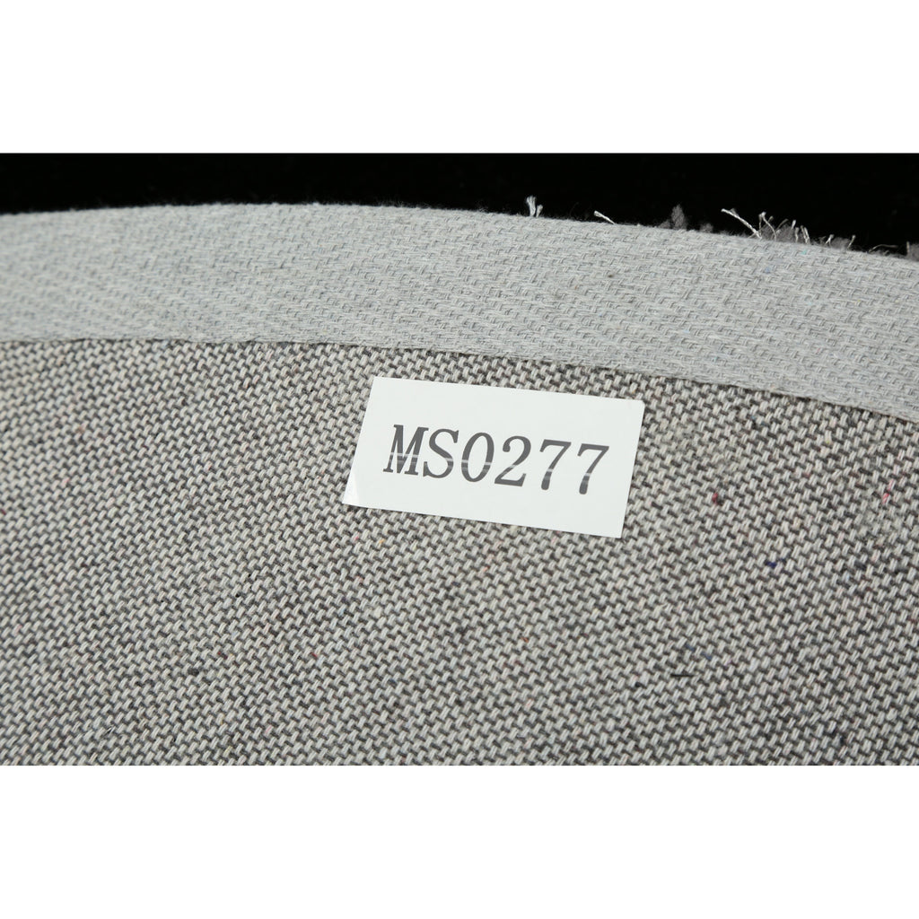 Tapis à poils longs Mateos au design abstrait