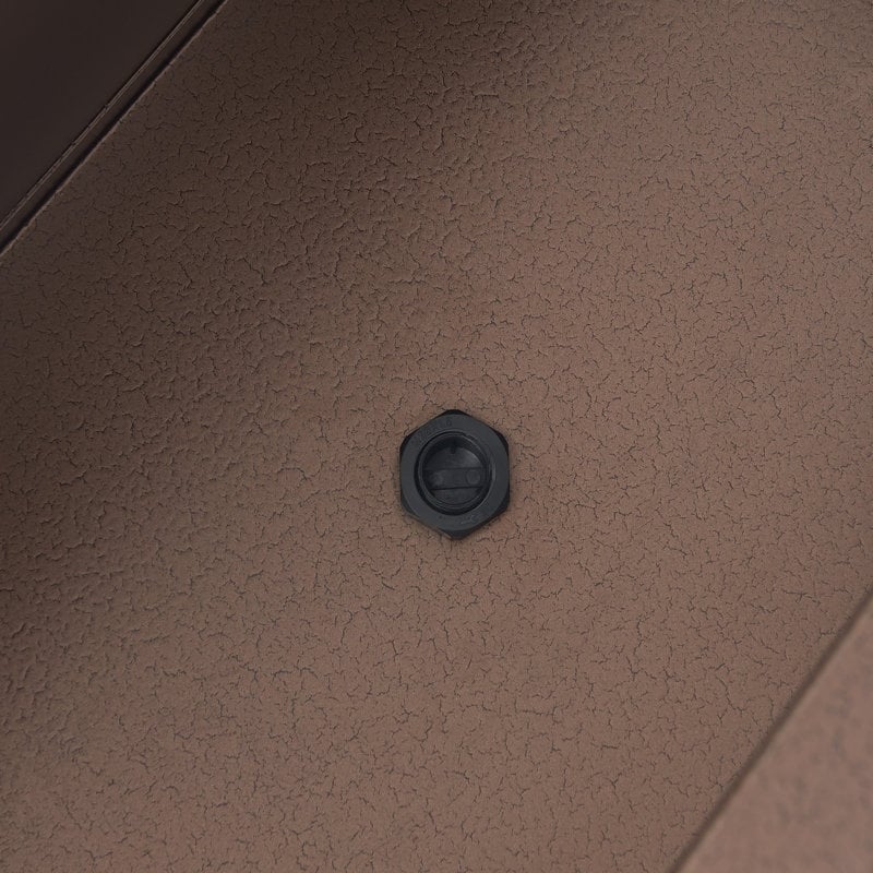 Jardinière métallique robuste pour plantes d'extérieur, 96 x 25 x 76 cm (L x l x H) - 96 x 76 x 25 cm (l x l x H)