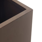 Jardinière métallique robuste pour plantes d'extérieur, 96 x 25 x 76 cm (L x l x H) - 96 x 76 x 25 cm (l x l x H)