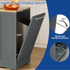 Meuble de rangement pour îlot de cuisine roulant Moasis de 53 pouces, chariot de cuisine mobile portable