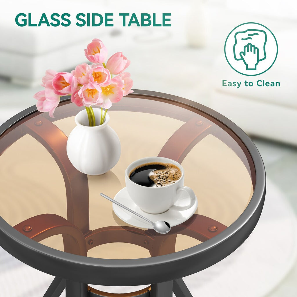 Ensemble de bistrot de jardin Moasis Red 3 pièces avec sièges rembourrés