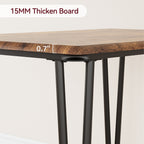 Ensemble de table à manger moderne pour cuisine - 3 pièces