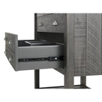 Meuble-lavabo simple de style ferme Monterey 37 avec dessus