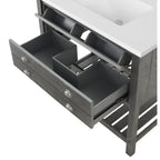 Meuble-lavabo simple de style ferme Monterey 37 avec dessus