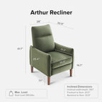 Fauteuil inclinable Arthur de Mopio