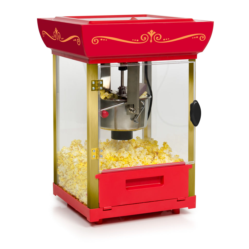Bouilloire de style cinéma de 2,5 oz, chariot à popcorn de 10 tasses et 48 pouces