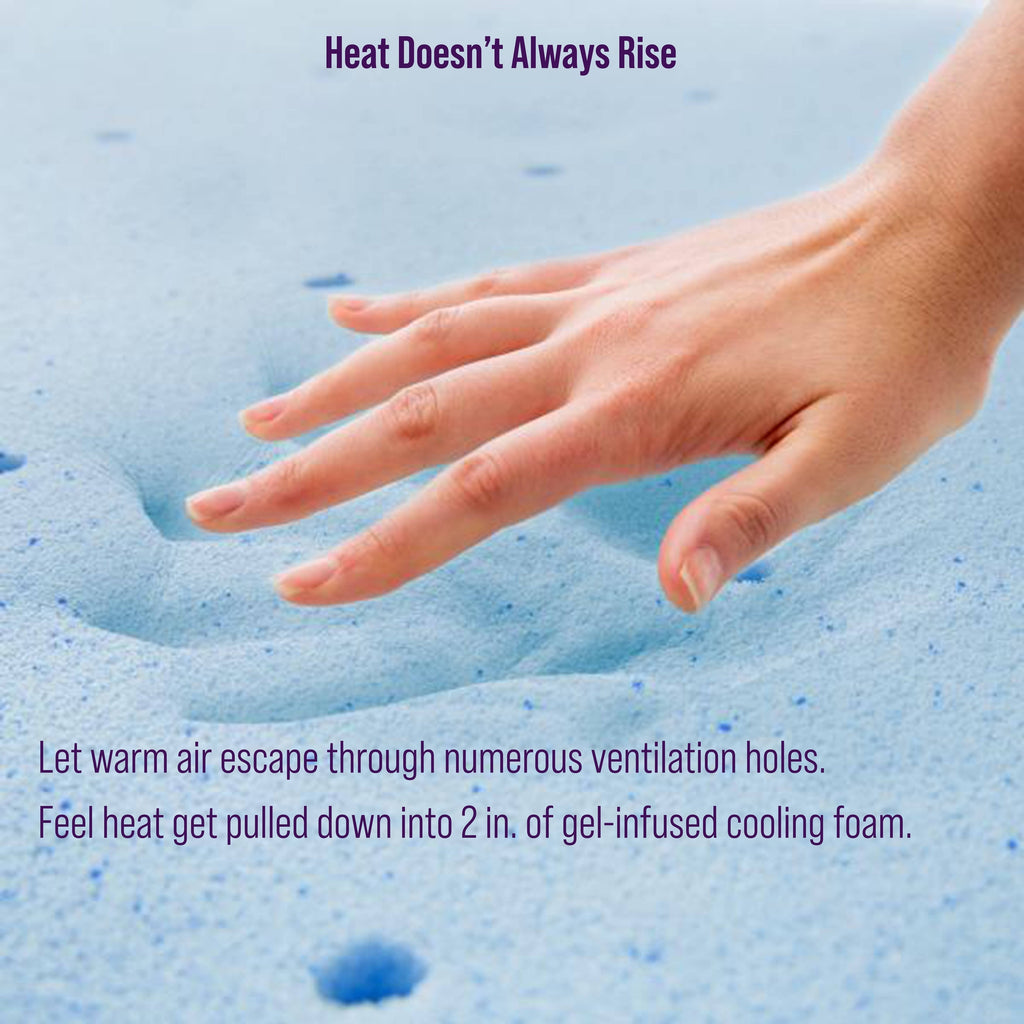 Matelas en mousse à mémoire de forme avec gel rafraîchissant NapQueen Elizabeth 10