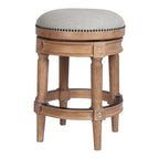 Tabouret de bar pivotant sans dossier Chapman 26 pouces de New Ridge Home Goods - Hauteur comptoir