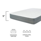 Matelas Eurotop mi-ferme NuForm 9