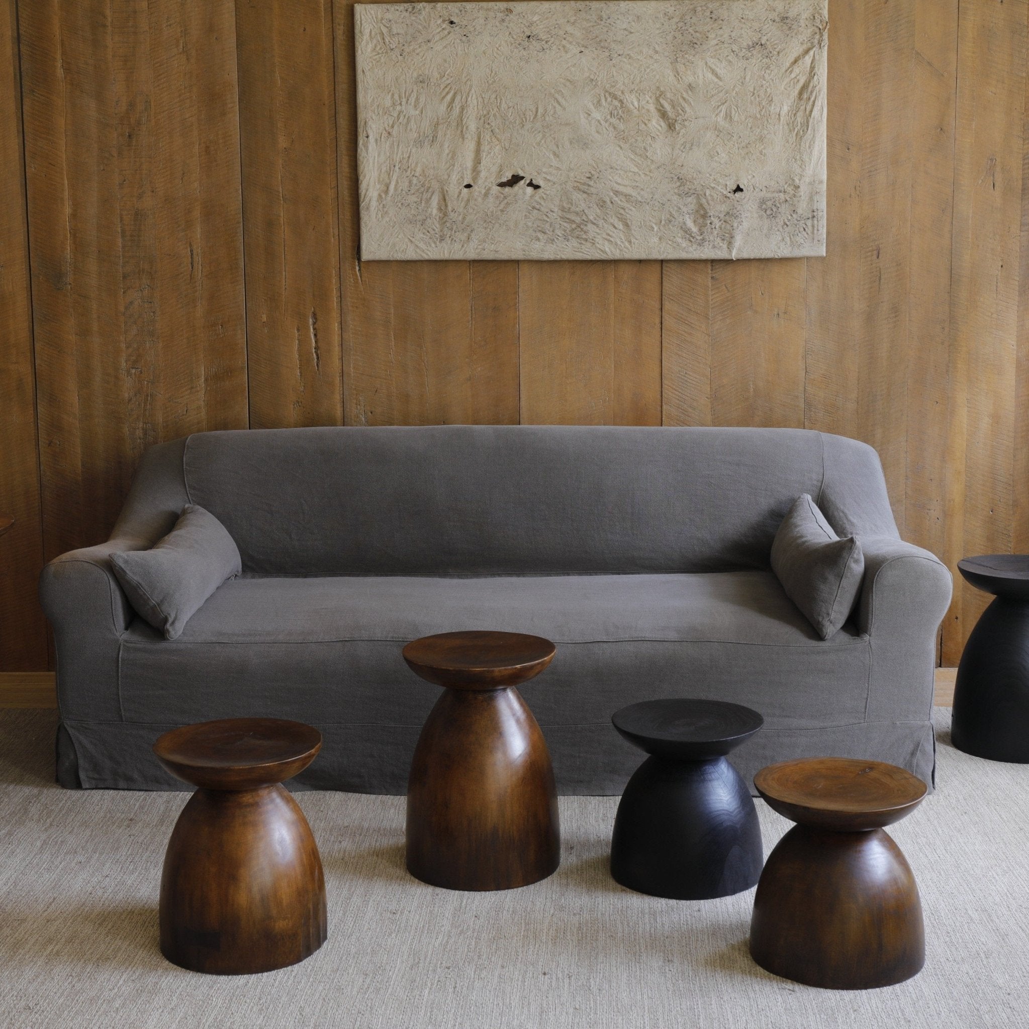 Table en verre de sable