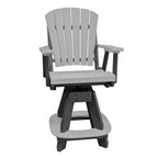 Ensemble de salle à manger carré OS Home and Office, cinq pièces, gris clair, sur base noire