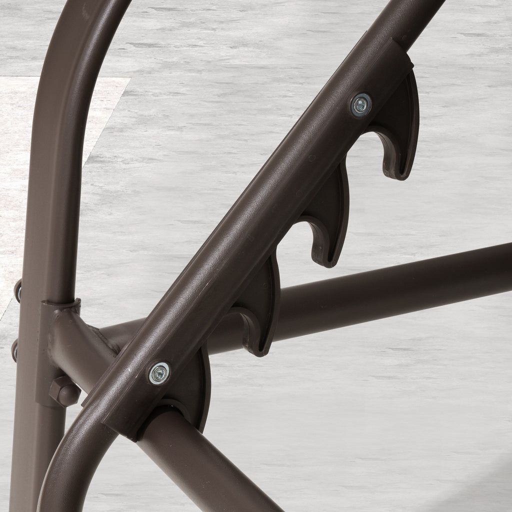 Chaise longue d'extérieur réglable avec coussin pour la plage et la piscine