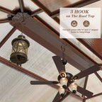 Gazebo à toit rigide EROMMY, pergola d'extérieur avec double toit, filet et rideaux, auvent robuste pour patio, arrière-cour, fête au bord de la piscine