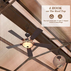 Tonnelle à toit rigide pour jardin – Pergola permanente avec filet, rideaux et double toit, abri extérieur toutes saisons