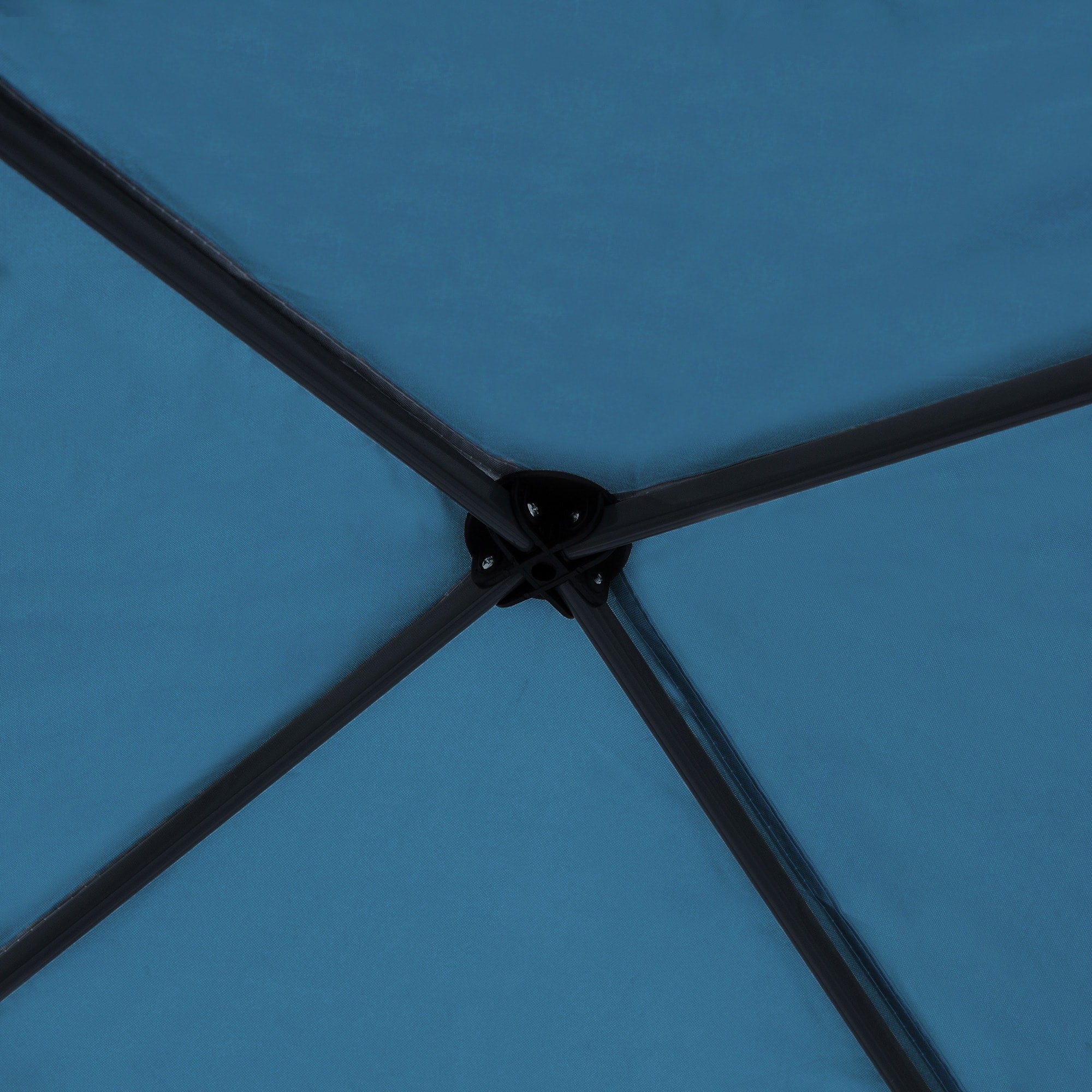 Auvent pop-up robuste Outsunny 10' x 10' avec filet latéral en maille amovible, conception d'installation facile, événement de fête en plein air