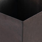 Lot de 3 grands pots de fleurs en plastique Outsunny 28 cm, pour l'intérieur et l'extérieur, pour l'entrée, la terrasse et la cour.