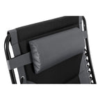 Fauteuil de salon surdimensionné XL rembourré à gravité zéro, accoudoirs larges, inclinable et réglable avec porte-gobelet - N/A