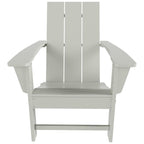 Chaise Adirondack pliante Polytrends Shoreside moderne et écologique, idéale pour les commerces et les résidences, toutes saisons