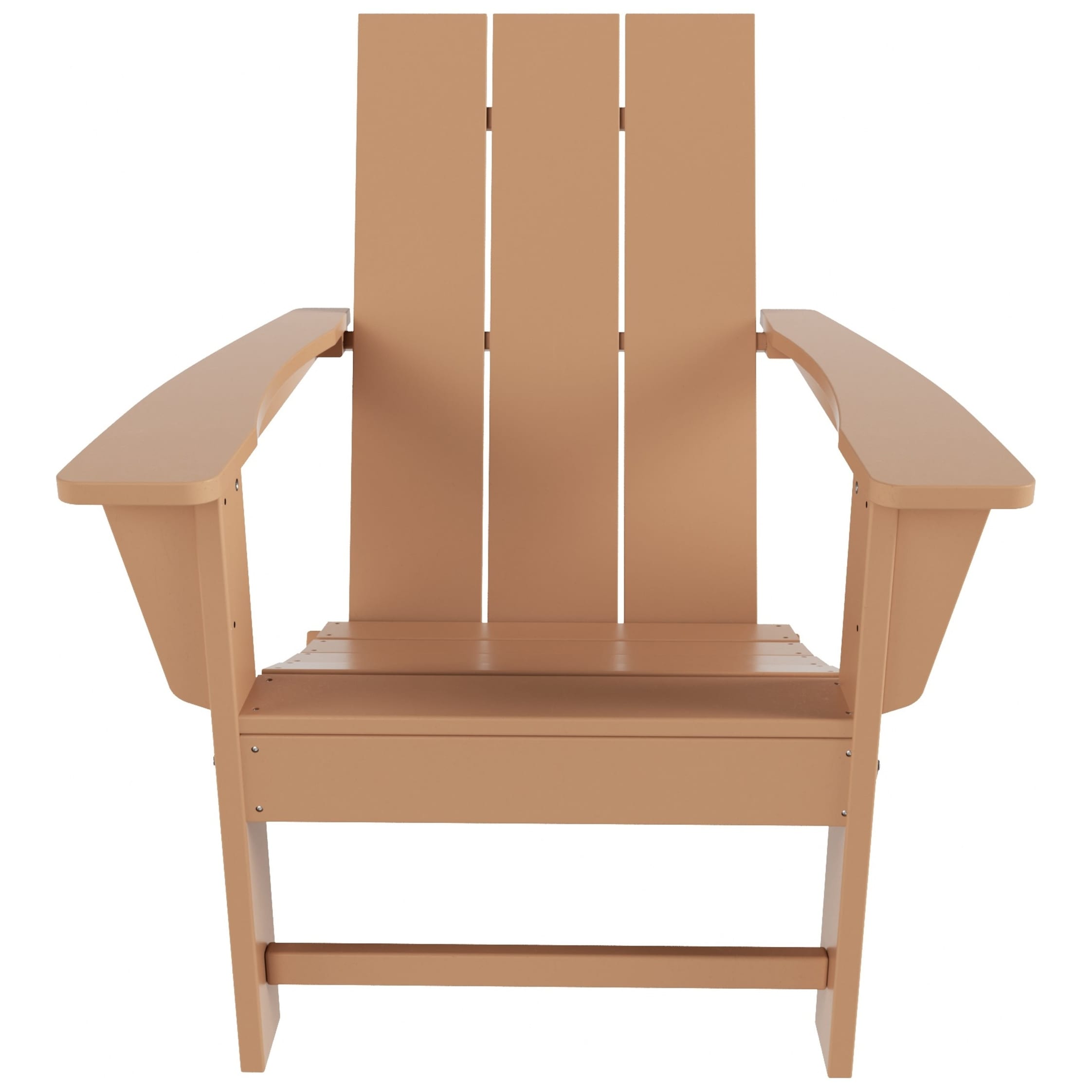 Chaise Adirondack pliante Polytrends Shoreside moderne et écologique, idéale pour les commerces et les résidences, toutes saisons